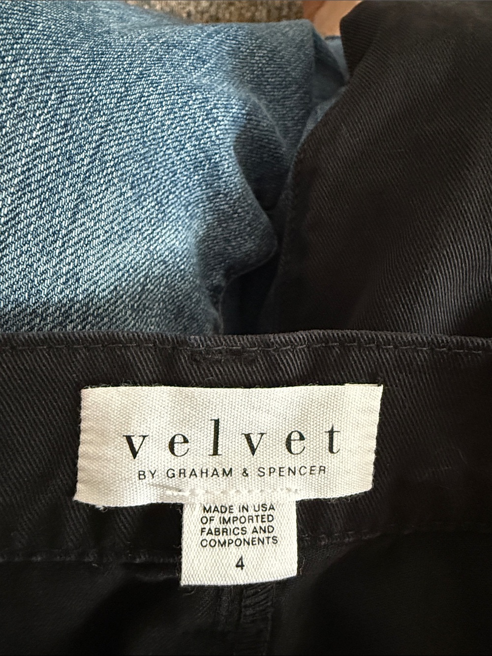 Velvet by Graham & Spencer Brylie Barrel Leg Pants in Vintage Black (4) - Picture 9 of 10